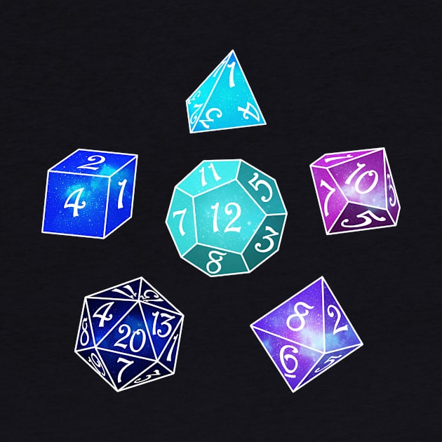 Neon dice by maryallen138